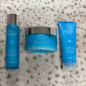 Micro Water Complex Skincare Set -moisturizer/body and hands cream